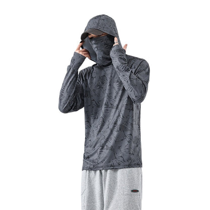 Ultra-Thin UV Sun Protection Hoodie with Face Mask ? Fishing & Outdoor Shirt