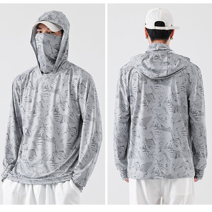Ultra-Thin UV Sun Protection Hoodie with Face Mask ? Fishing & Outdoor Shirt