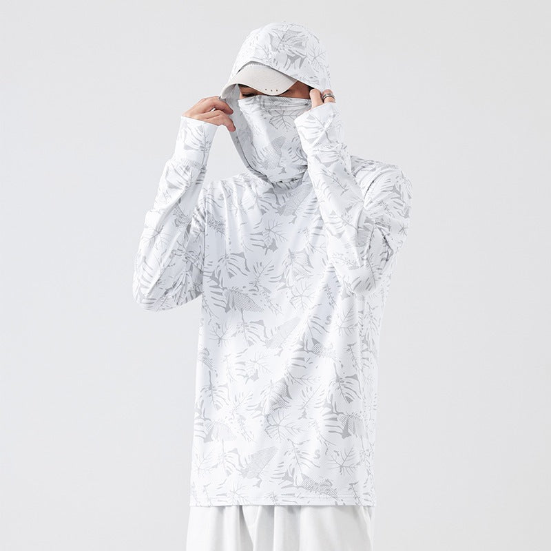 Ultra-Thin UV Sun Protection Hoodie with Face Mask ? Fishing & Outdoor Shirt