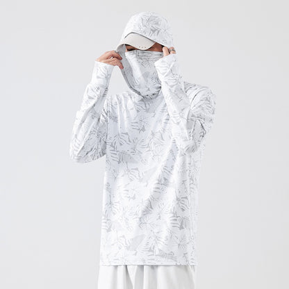 Ultra-Thin UV Sun Protection Hoodie with Face Mask ? Fishing & Outdoor Shirt
