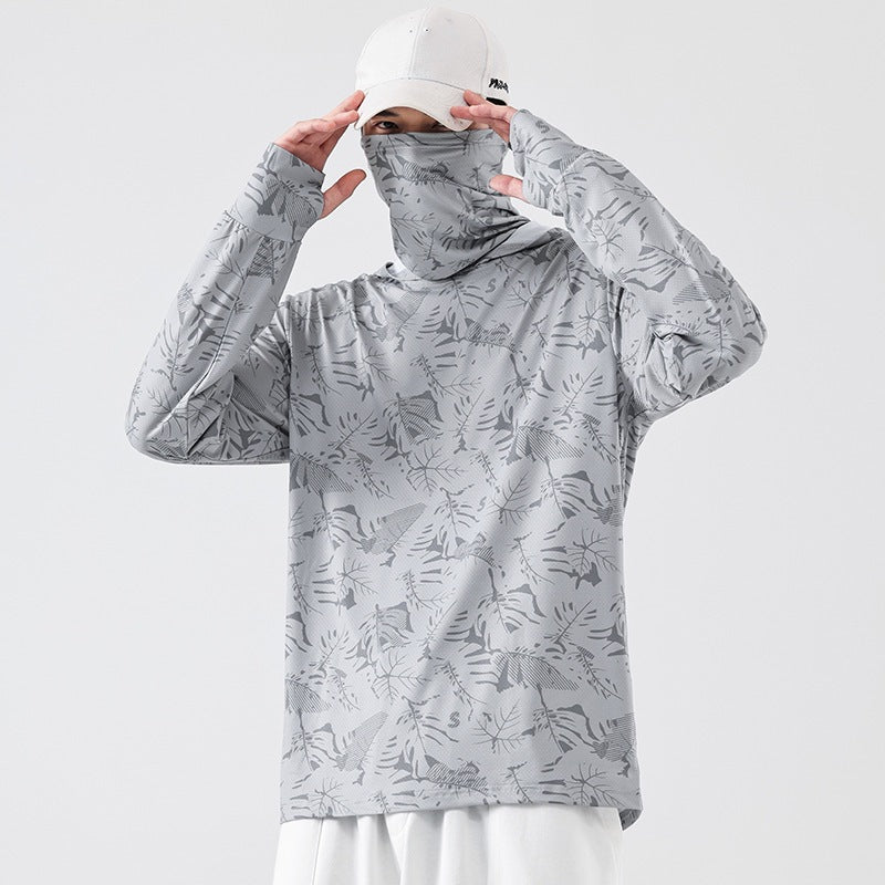 Ultra-Thin UV Sun Protection Hoodie with Face Mask ? Fishing & Outdoor Shirt