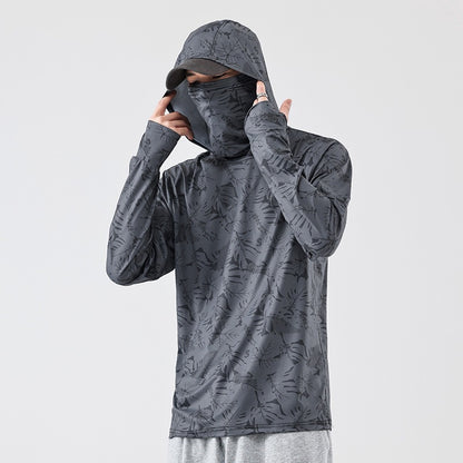 Ultra-Thin UV Sun Protection Hoodie with Face Mask ? Fishing & Outdoor Shirt